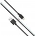 Portronics KonnectCore Lightning/iphone 1M/2.1A Fast Charging Cable(Black)