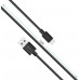 Portronics KonnectCore TypeC 1M/2.1A Fast Charging Cable(Black)