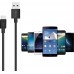 Portronics KonnectCore TypeC 1M/2.1A Fast Charging Cable(Black)