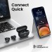 Portronics HarmonicsTwinsS5 Wireless Earpods Playtime 27Hrs(Black)