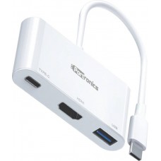 Portronics C-Konnect TypeC to USB+HDMI+TypeC Multiport Adapter/Connector 