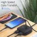 Portronics Mport4A 4-Port USB Hub High Speed transfer(Black)