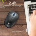 Portronics Toad 12 Wireless Mouse (2.4GHz, Blue-Black)