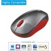 Portronics Toad12 Wireless Mouse(2.4GHz Red-Black)