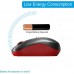 Portronics Toad12 Wireless Mouse(2.4GHz Red-Black)