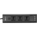 Portronics PowerPlateII 5A 3 USB Ports 3 Universal Socket Extension