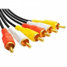 Maxicom Short 3RCA to 3RCA 1.5m Cable for DvD