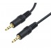 Maxicom  1.5mm  Stereo to  Stereo Audio AUX Cable for Car/Home Stereos and More(Black)