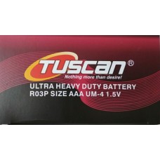 Tuscan AAA TSC-018 Ultra Heavy Duty Battery